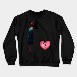 Heart in Pieces Crewneck Sweatshirt